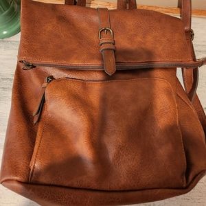 Sonoma Brown Backpack Purse